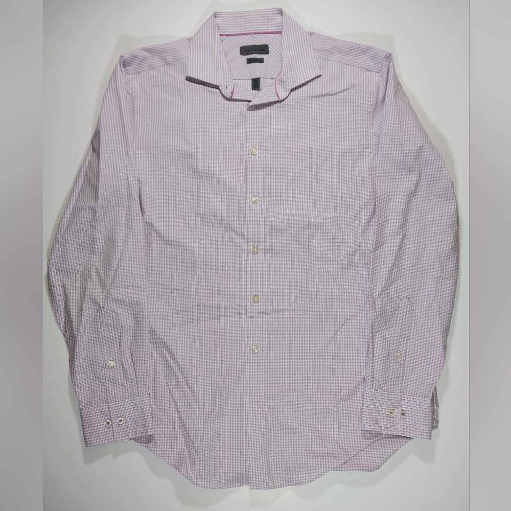 Calvin Klein men's slim fit size 16 (34-35) button down shirt.